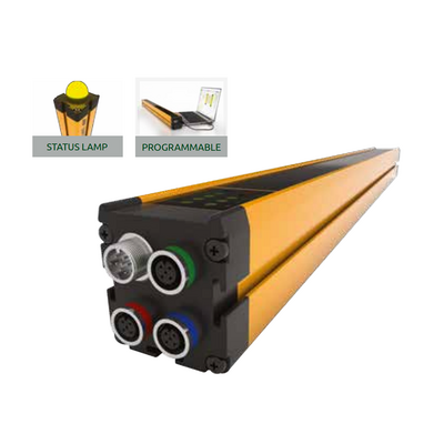 1390682 REER ACCESS CONTROL, A/M RESET, MUTING, MUTING LAMP, PROGRAM, EDM, CAT4, CONTROL H:989MM(SMPO 4B)